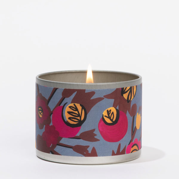 Rhubarb & Oak Tin Candle
