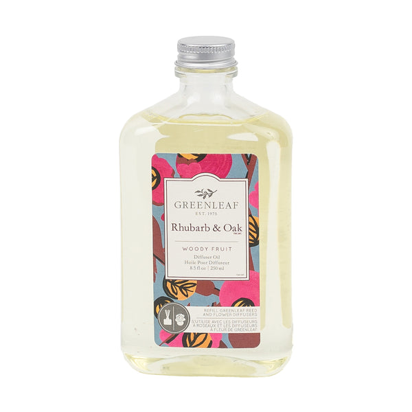 Rhubarb & Oak Diffuser Oil Refill
