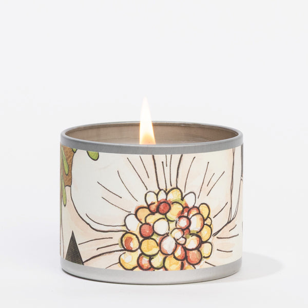Birch & Bloom Tin Candle
