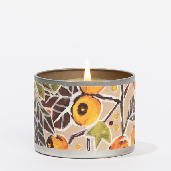 Harvest Gold Tin Candle
