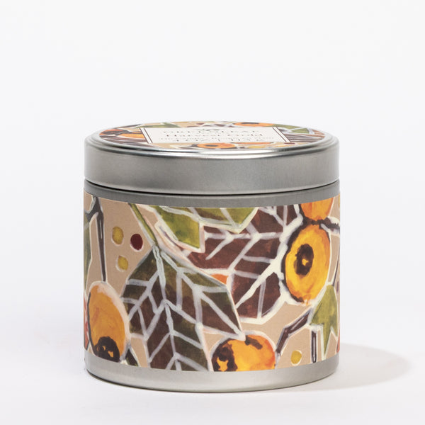 Harvest Gold Tin Candle