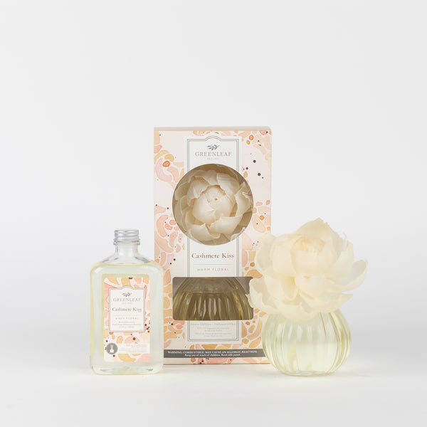 Cashmere Kiss Flower Diffuser & Fragrance Oil Refill