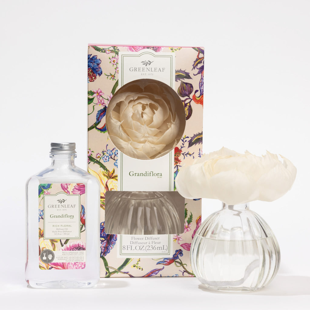 Grandiflora Flower Diffuser & Fragrance Refill Oil