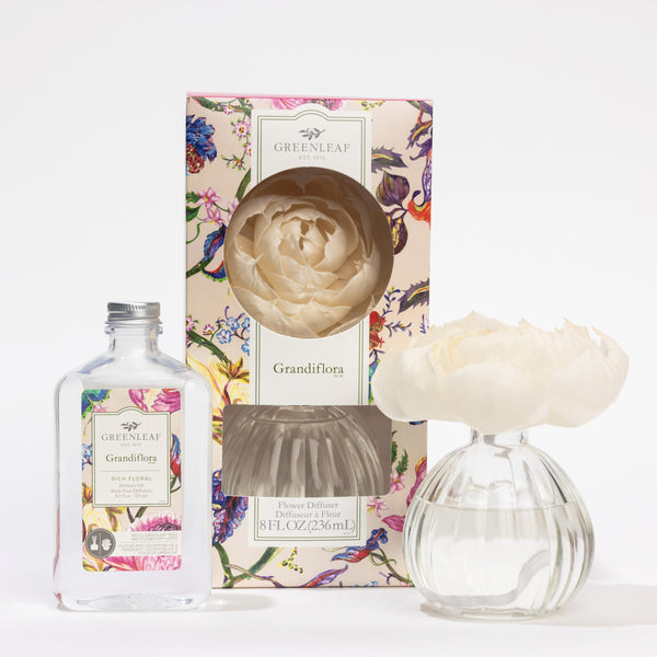 Grandiflora Flower Diffuser & Fragrance Refill Oil