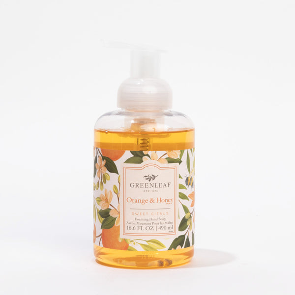 Orange & Honey Foaming Hand Soap