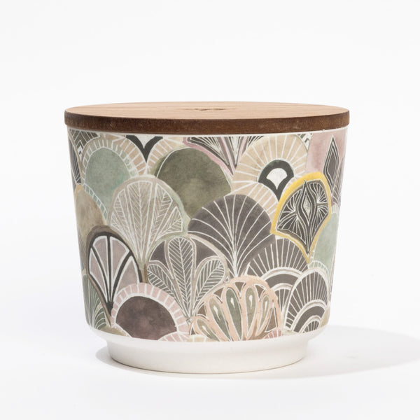 Patterned 3 Wick Candle - Haven