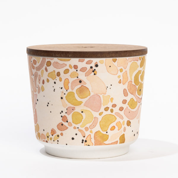 Patterned 3 Wick Candle - Cashmere Kiss