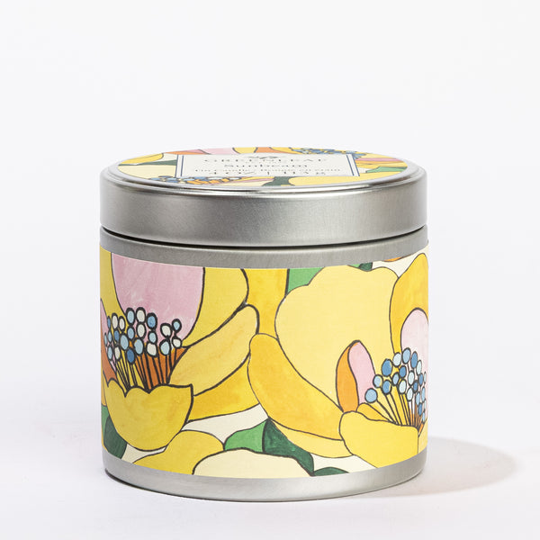 Sunbeam Tin Candle