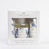 Classic Linen Foaming Hand Soap, Non-Aerosol Room Spray, and Tea Towel Gift Set
