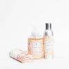 Cashmere Kiss Foaming Hand Soap, Non-Aerosol Room Spray, and Tea Towel Gift Set