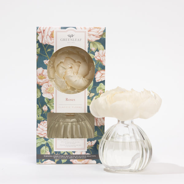 Roses Flower Diffuser & Fragrance Refill Oil