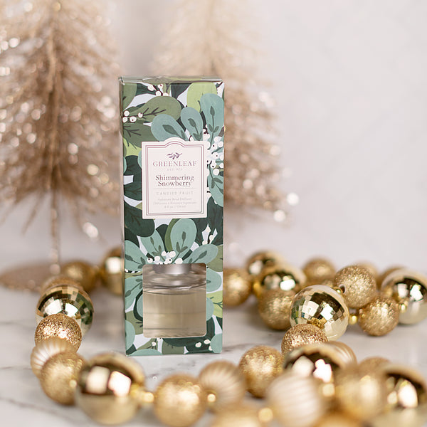 Shimmering Snowberry Reed Diffuser