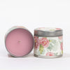Peony Bloom Tin Candle