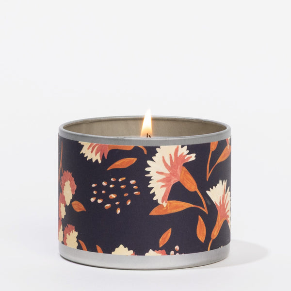 Saffron & Silk Tin Candle