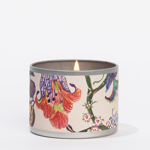 Grandiflora Tin Candle