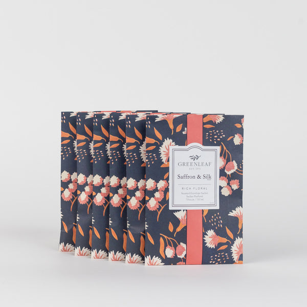 Saffron & Silk Sachet 6 Pack