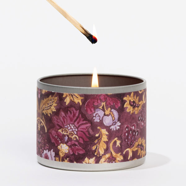 Tuscan Vineyard Tin Candle