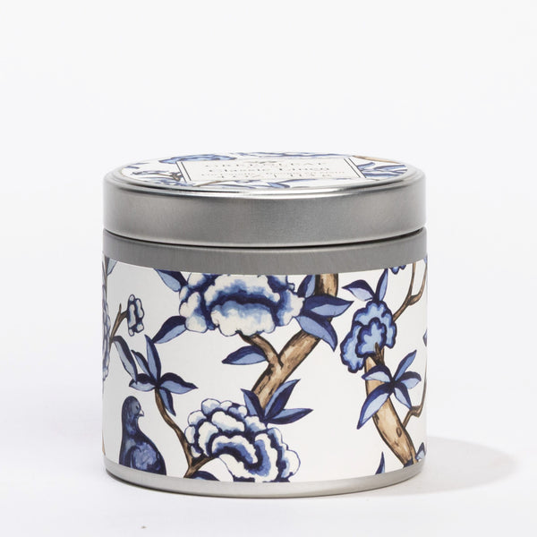 Classic Linen Tin Candle