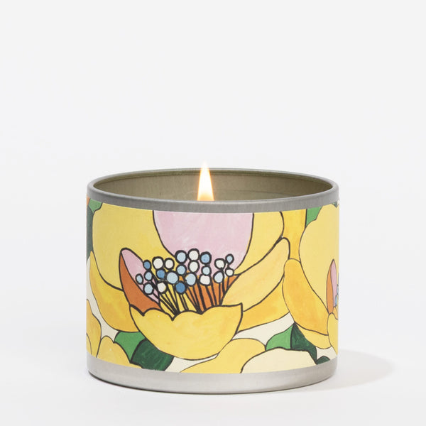 Sunbeam Tin Candle