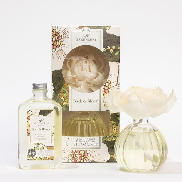 Birch & Bloom Flower Diffuser & Refill Oil
