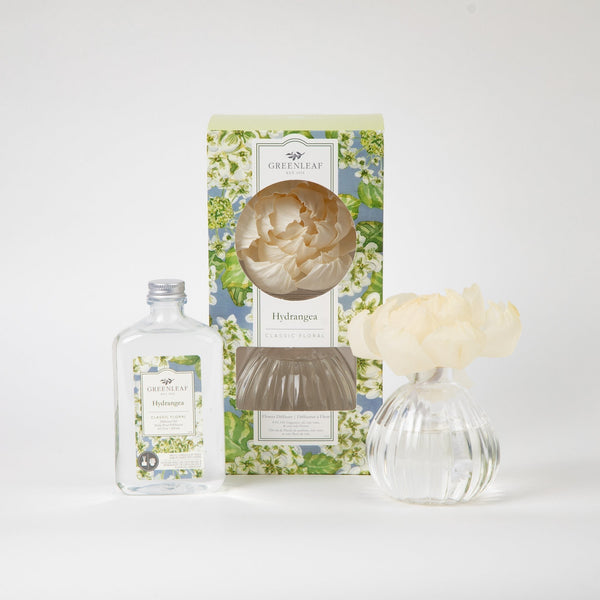 Hydrangea Flower Diffuser & Fragrance Oil Refill