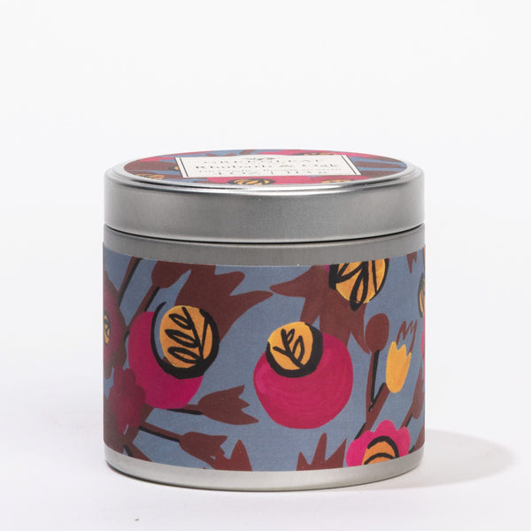 Rhubarb & Oak Tin Candle