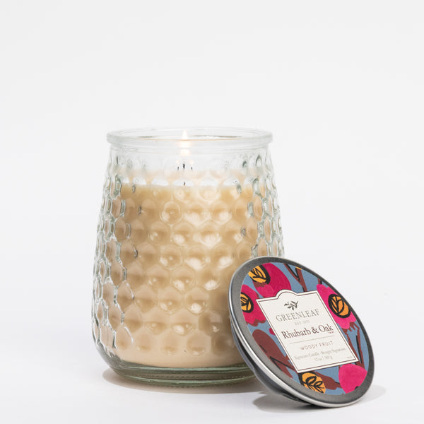 Rhubarb & Oak Signature Candle
